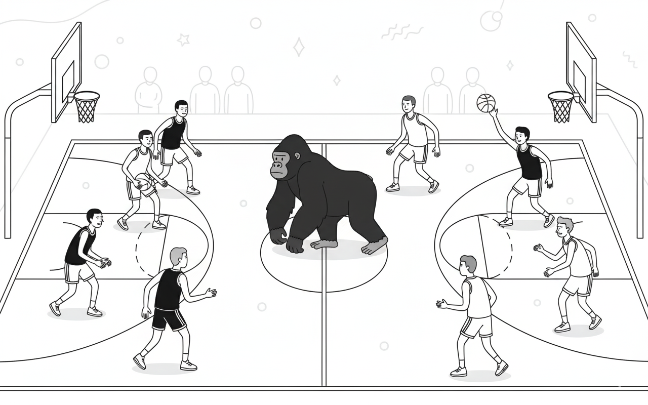 Il gorilla invisibile